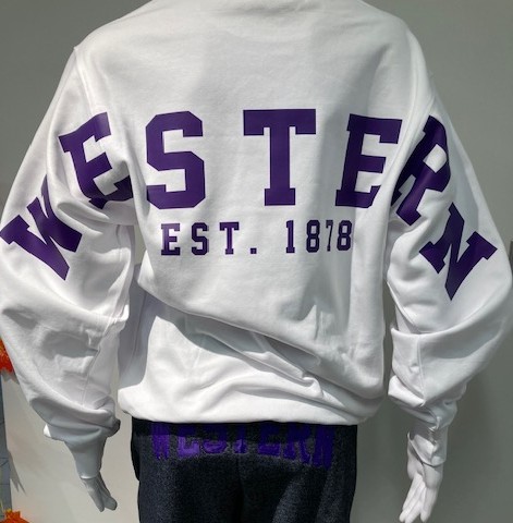 "WESTERN" SPIRIT CREWNECK SWEATER